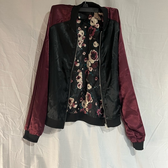 NWT Love fire from kohls  woman’s size med reversible cute jacket/ coat - Picture 9 of 10